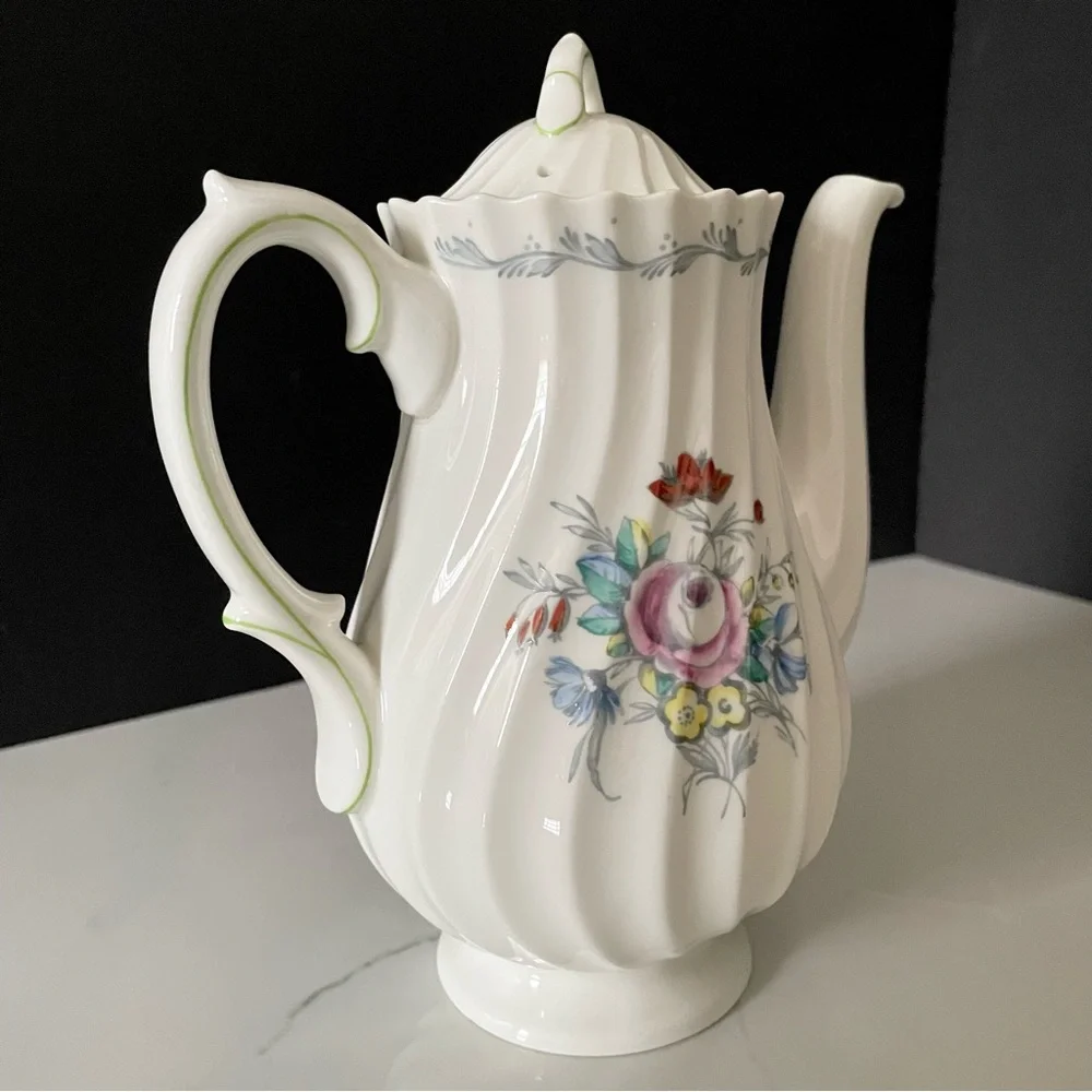 Chelsea Rose Demitasse Coffee Pot by Royal Doulton